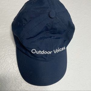 Navy Outdoor voices cap